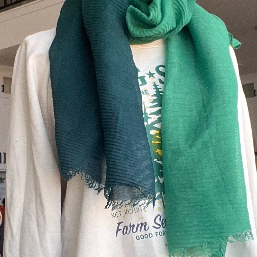 Scarf two tone - Picture 2 of 5